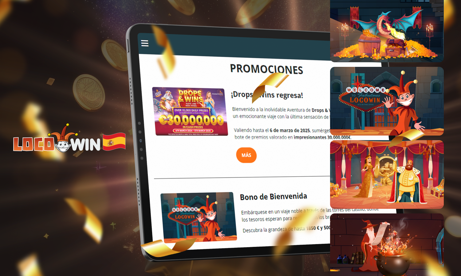 Promociones y bonos del casino Locowin en España